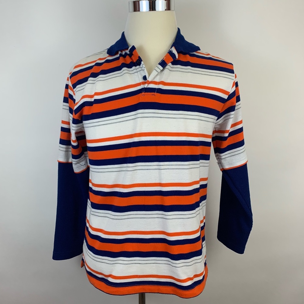 Old Skool Boys Top Thermal Long Sleeve Large 14-16